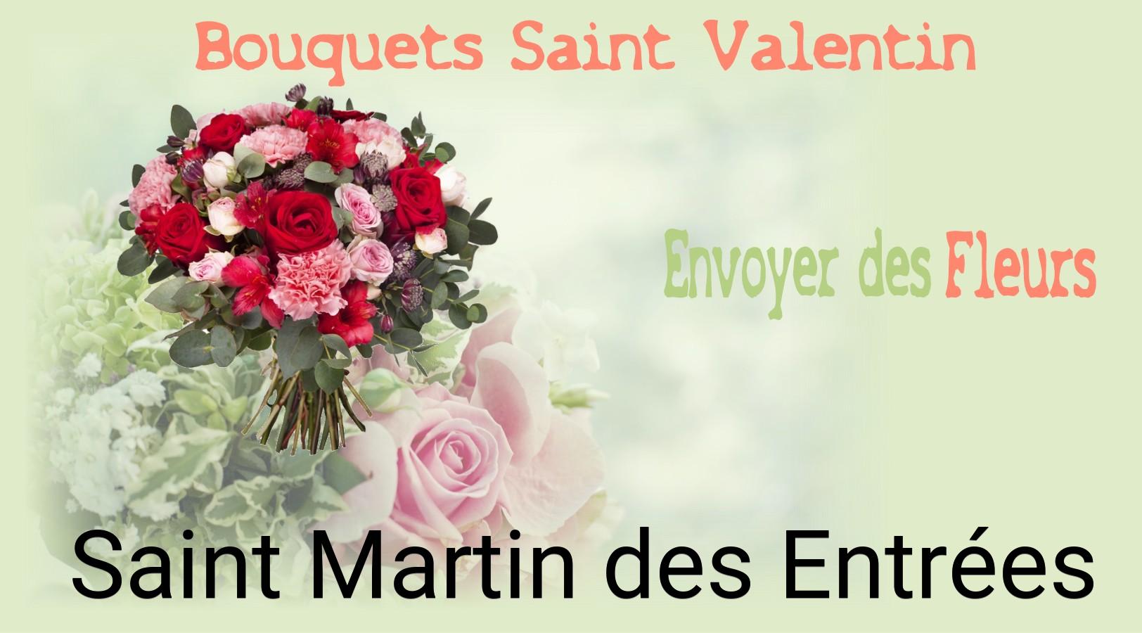 Roses de Saint-Valentin livrées à Saint-Martin-des-Entrées